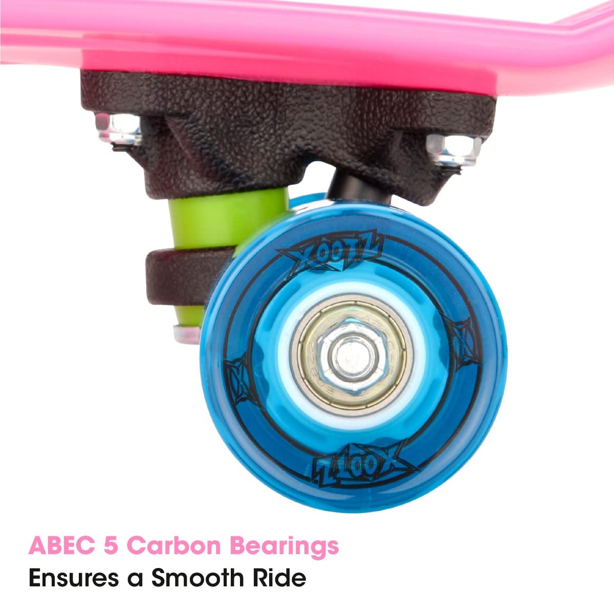 Amazon.co.jp: Xootz Kidの完全レトロプラスチックスケートボード、LED